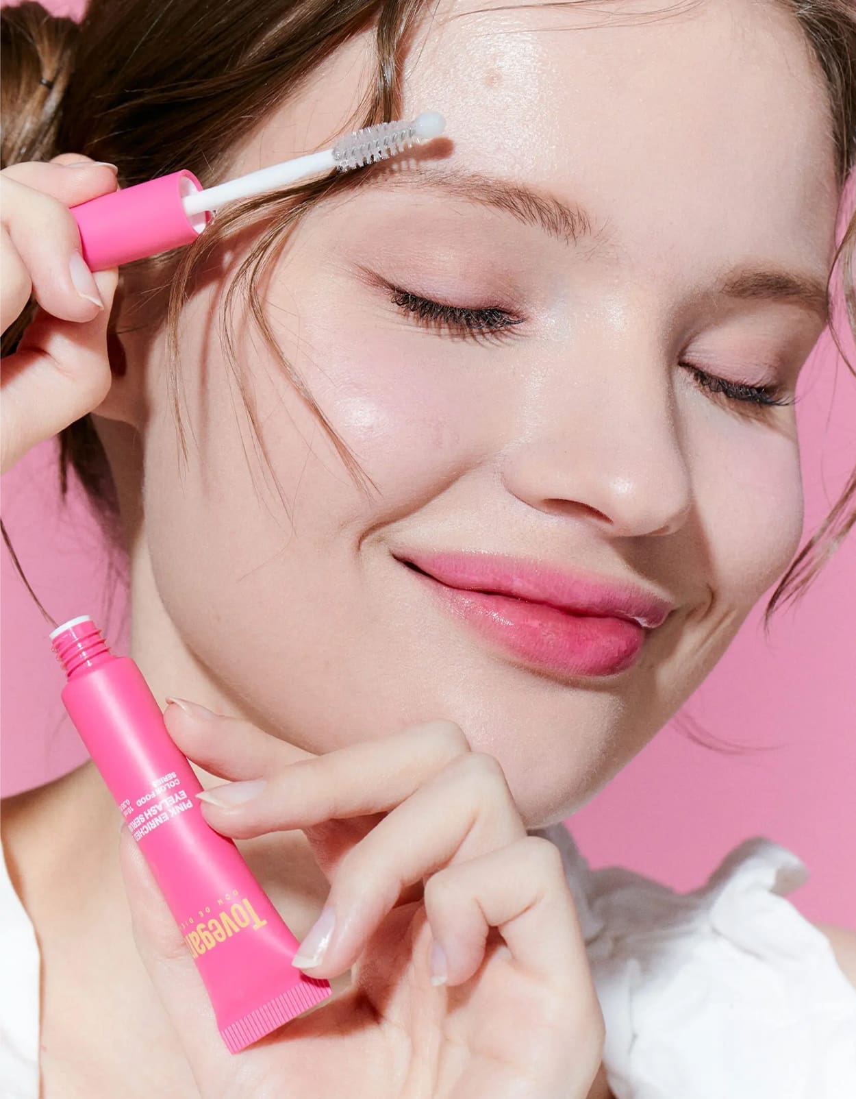 TOVEGAN Pink Enriched Eyelash Serum 10 ml